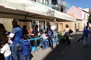 Desangelada clausura de la campaña de recogida juguetes en Telde (Foto Antonio Alí y TA)